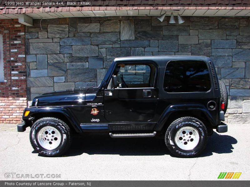 Black / Khaki 1998 Jeep Wrangler Sahara 4x4