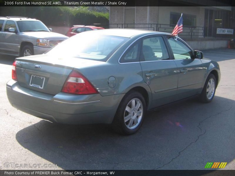 Titanium Green Metallic / Shale Grey 2006 Ford Five Hundred SE AWD