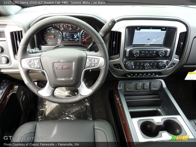 Dashboard of 2017 Sierra 1500 SLT Double Cab 4WD