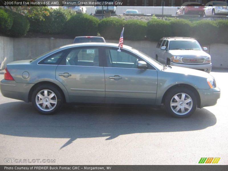 Titanium Green Metallic / Shale Grey 2006 Ford Five Hundred SE AWD