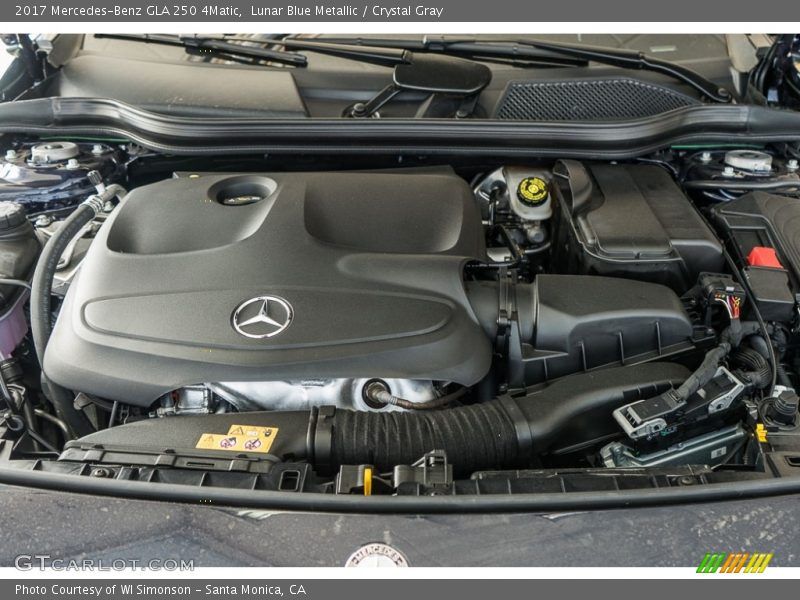  2017 GLA 250 4Matic Engine - 2.0 Liter DI Twin-Scroll Turbocharged DOHC 16-Valve VVT 4 CylinderI-4 cyl