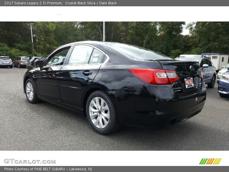 Crystal Black Silica / Slate Black 2017 Subaru Legacy 2.5i Premium