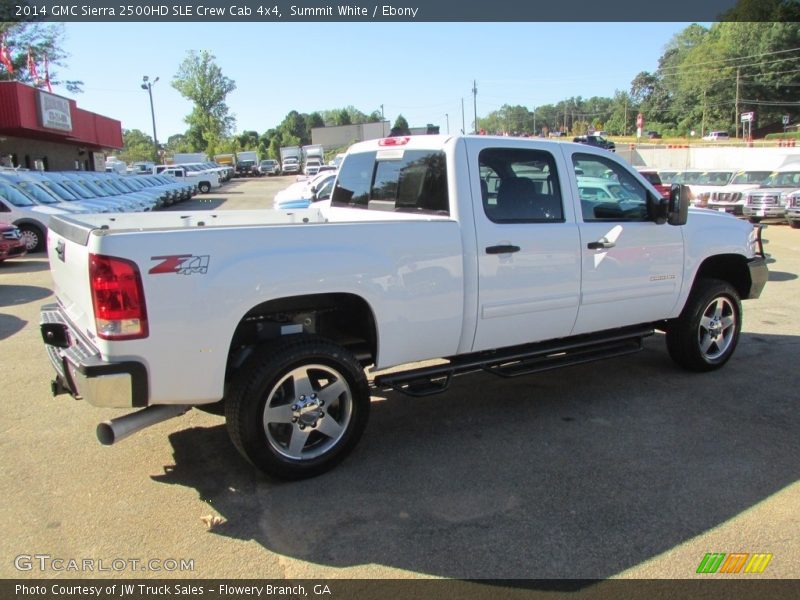Summit White / Ebony 2014 GMC Sierra 2500HD SLE Crew Cab 4x4
