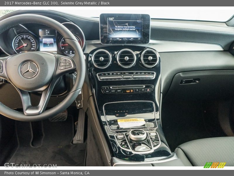 Selenite Grey Metallic / Black 2017 Mercedes-Benz GLC 300