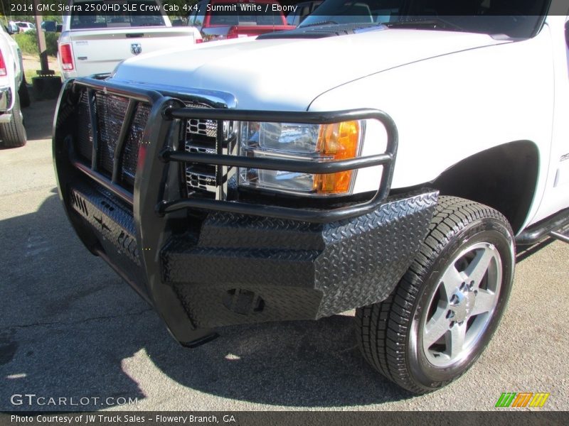 Summit White / Ebony 2014 GMC Sierra 2500HD SLE Crew Cab 4x4