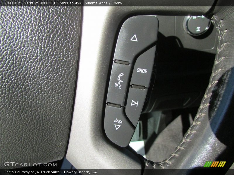 Summit White / Ebony 2014 GMC Sierra 2500HD SLE Crew Cab 4x4
