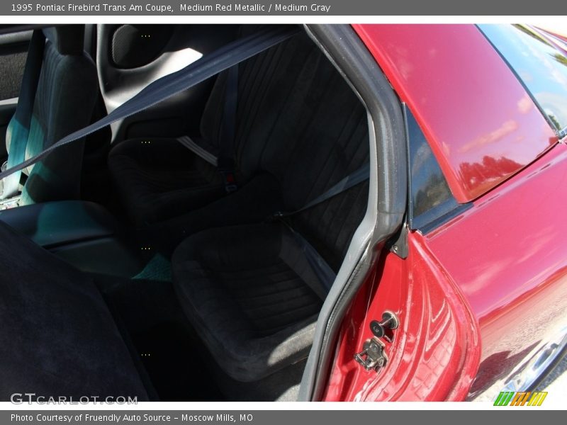 Medium Red Metallic / Medium Gray 1995 Pontiac Firebird Trans Am Coupe