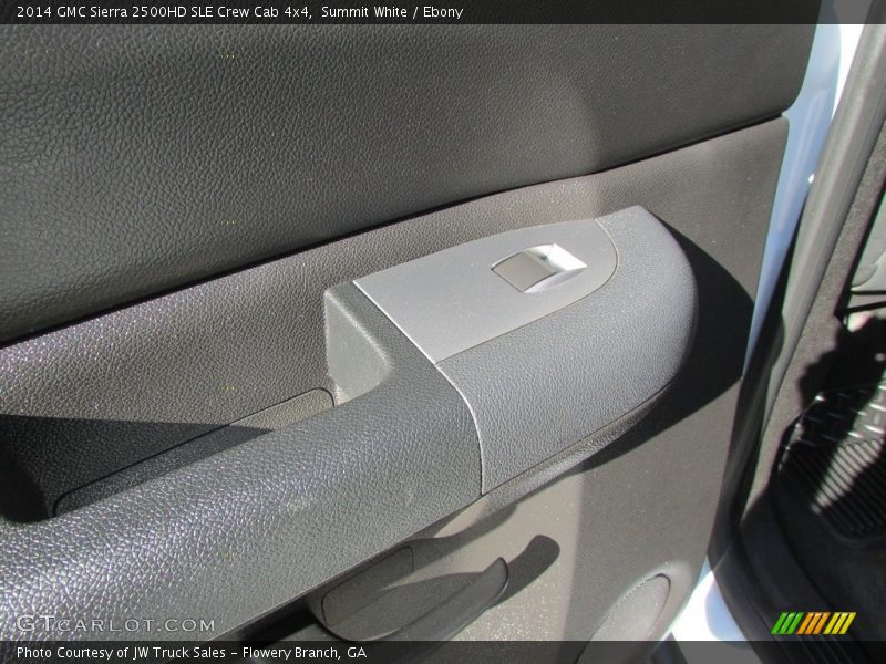 Summit White / Ebony 2014 GMC Sierra 2500HD SLE Crew Cab 4x4