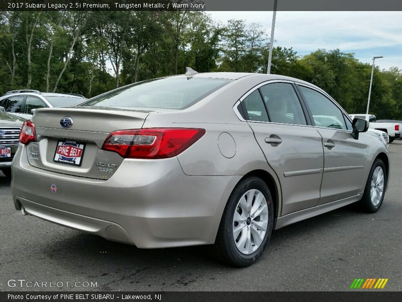 Tungsten Metallic / Warm Ivory 2017 Subaru Legacy 2.5i Premium