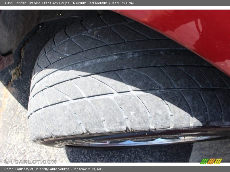 Medium Red Metallic / Medium Gray 1995 Pontiac Firebird Trans Am Coupe