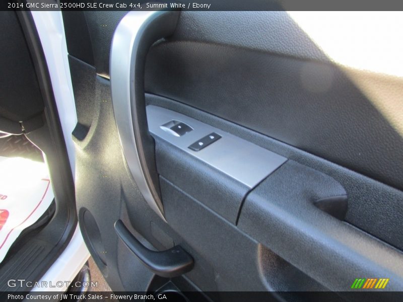 Summit White / Ebony 2014 GMC Sierra 2500HD SLE Crew Cab 4x4