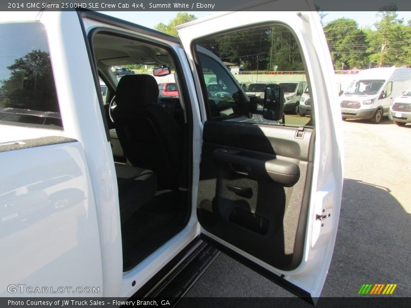 Summit White / Ebony 2014 GMC Sierra 2500HD SLE Crew Cab 4x4