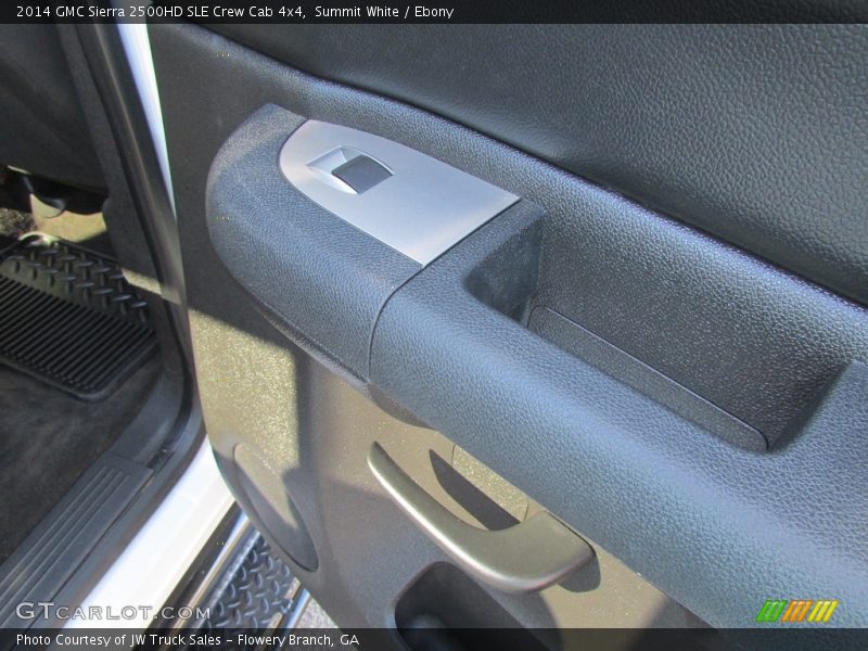 Summit White / Ebony 2014 GMC Sierra 2500HD SLE Crew Cab 4x4
