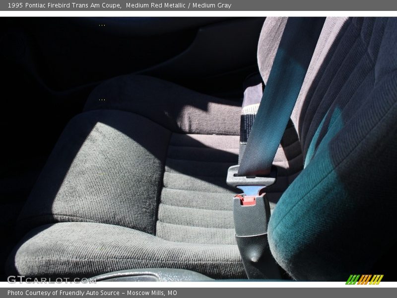 Medium Red Metallic / Medium Gray 1995 Pontiac Firebird Trans Am Coupe
