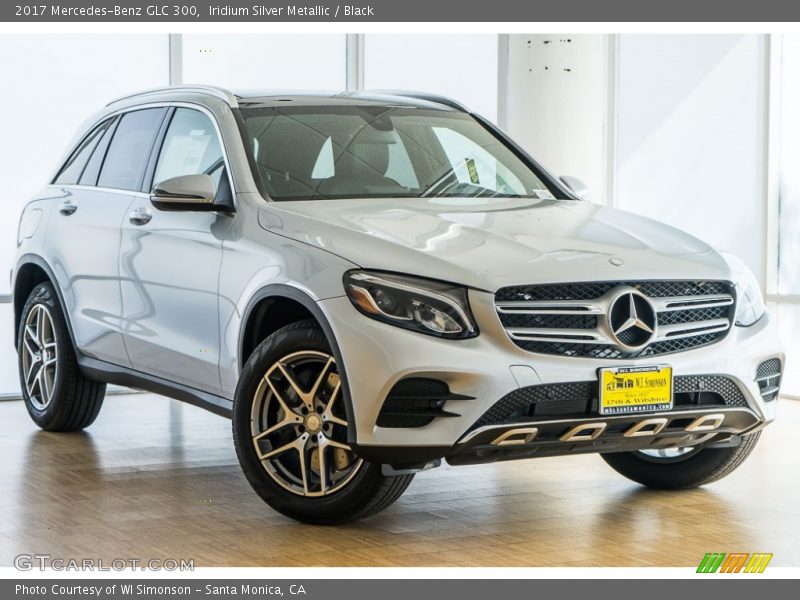 Iridium Silver Metallic / Black 2017 Mercedes-Benz GLC 300