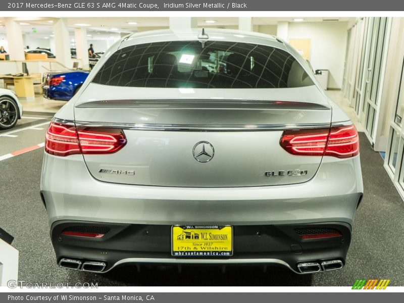 Iridium Silver Metallic / Black 2017 Mercedes-Benz GLE 63 S AMG 4Matic Coupe