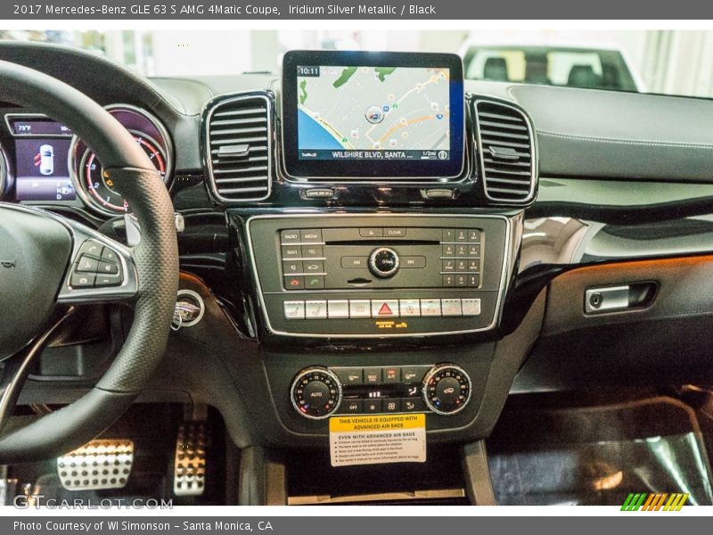 Dashboard of 2017 GLE 63 S AMG 4Matic Coupe