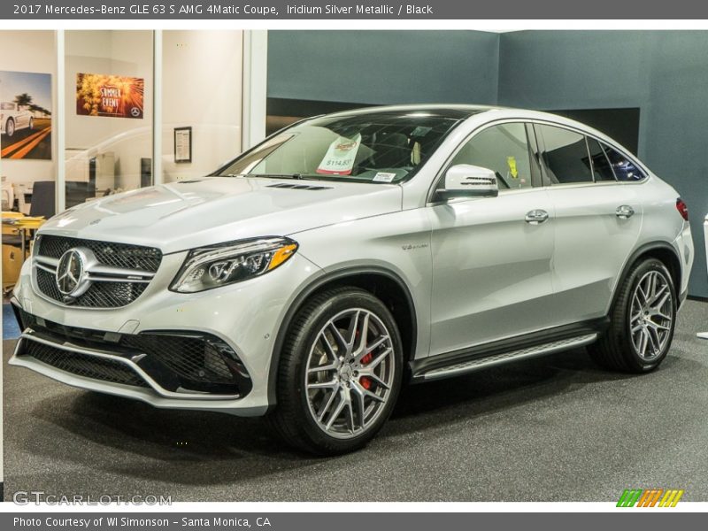 Front 3/4 View of 2017 GLE 63 S AMG 4Matic Coupe