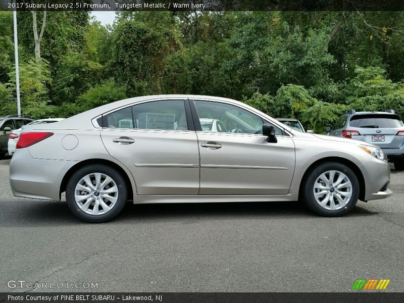 Tungsten Metallic / Warm Ivory 2017 Subaru Legacy 2.5i Premium