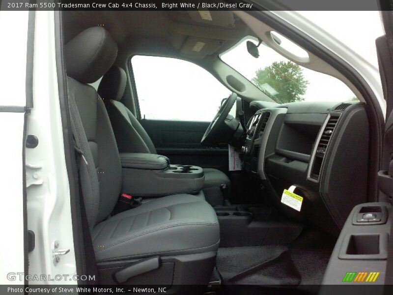 Front Seat of 2017 5500 Tradesman Crew Cab 4x4 Chassis