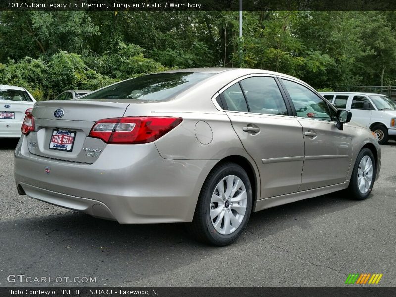 Tungsten Metallic / Warm Ivory 2017 Subaru Legacy 2.5i Premium