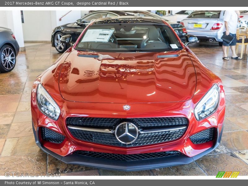  2017 AMG GT Coupe designo Cardinal Red