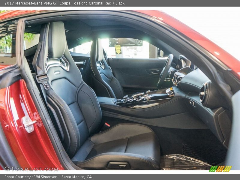  2017 AMG GT Coupe Black Interior