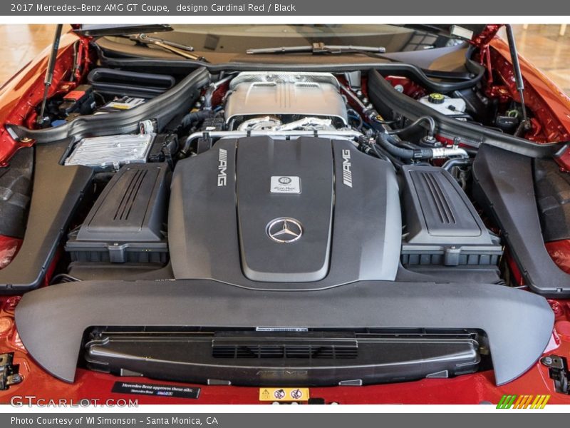  2017 AMG GT Coupe Engine - 4.0 Liter AMG Twin-Turbocharged DOHC 32-Valve VVT V8