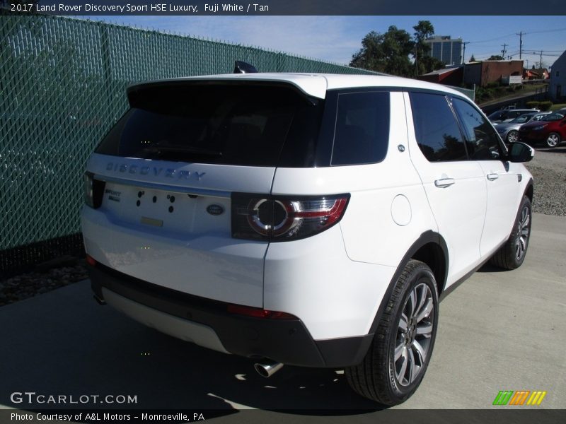 Fuji White / Tan 2017 Land Rover Discovery Sport HSE Luxury