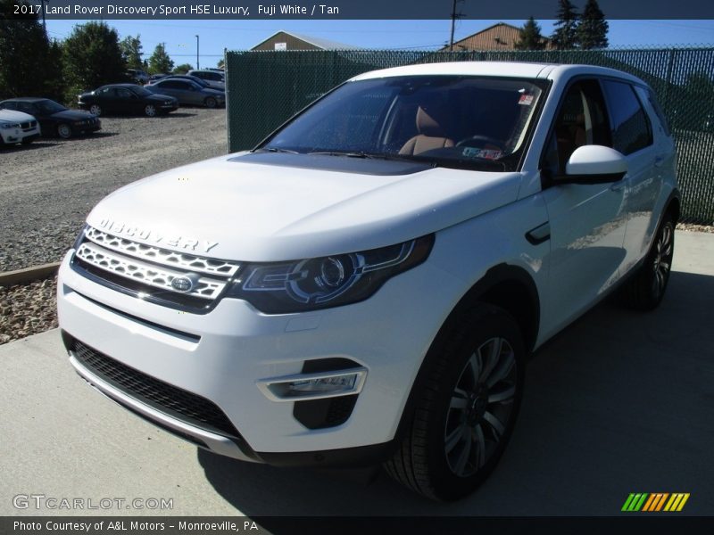 Fuji White / Tan 2017 Land Rover Discovery Sport HSE Luxury