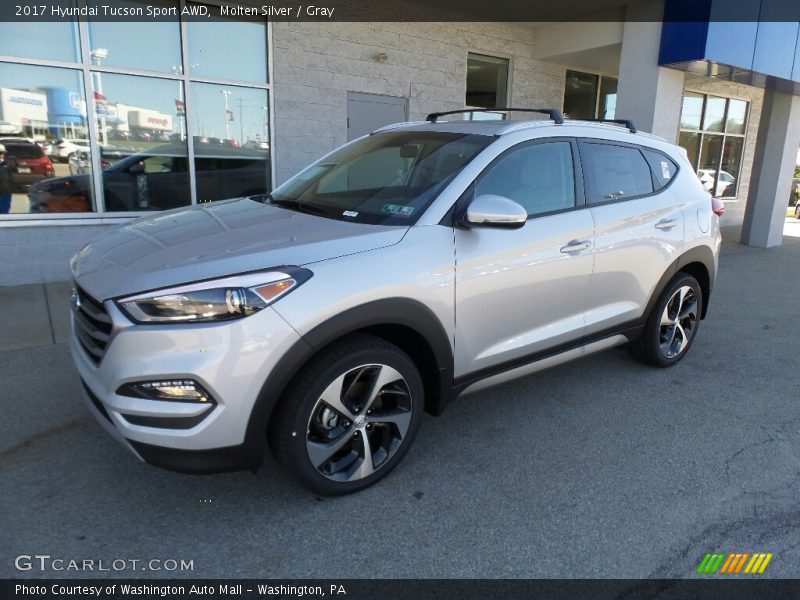 Front 3/4 View of 2017 Tucson Sport AWD