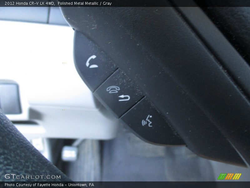 Polished Metal Metallic / Gray 2012 Honda CR-V LX 4WD