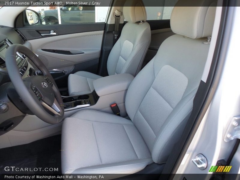 Front Seat of 2017 Tucson Sport AWD