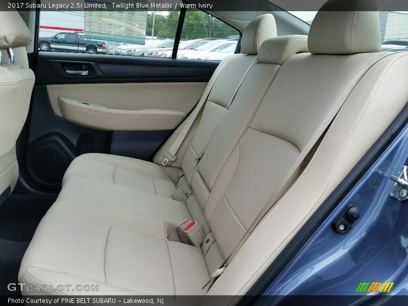 Twilight Blue Metallic / Warm Ivory 2017 Subaru Legacy 2.5i Limited