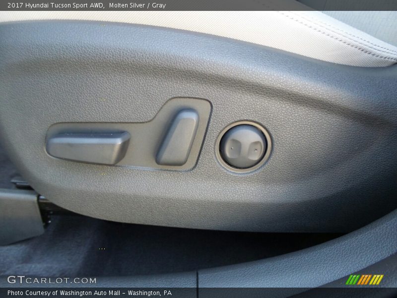 Molten Silver / Gray 2017 Hyundai Tucson Sport AWD