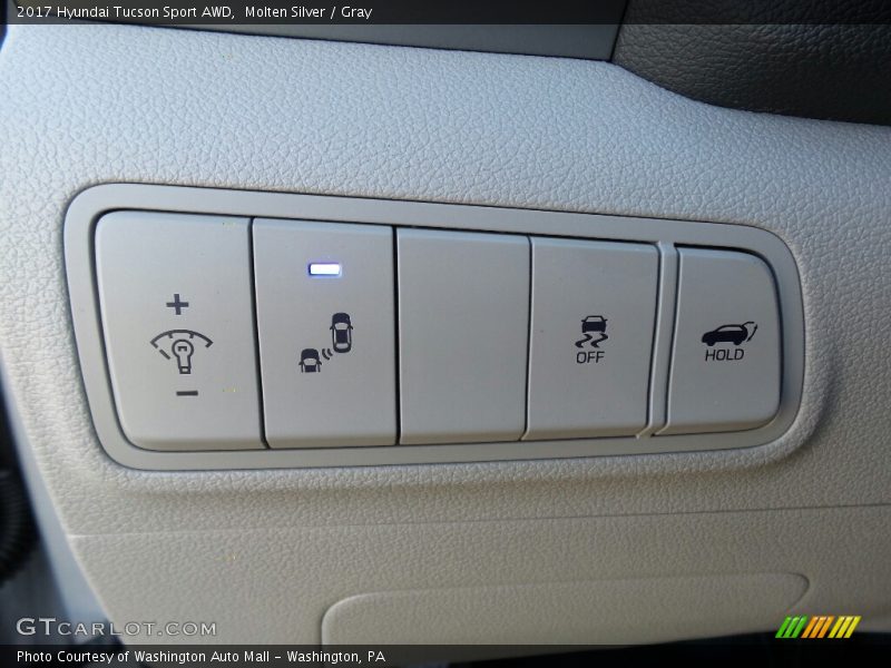 Molten Silver / Gray 2017 Hyundai Tucson Sport AWD