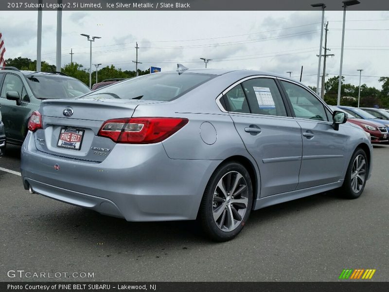 Ice Silver Metallic / Slate Black 2017 Subaru Legacy 2.5i Limited