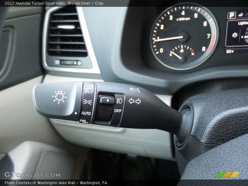 Molten Silver / Gray 2017 Hyundai Tucson Sport AWD