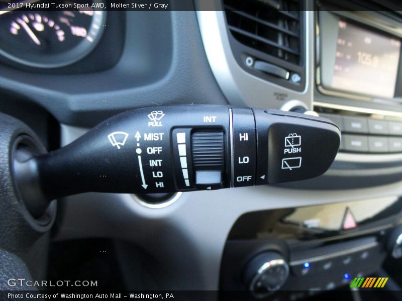 Molten Silver / Gray 2017 Hyundai Tucson Sport AWD