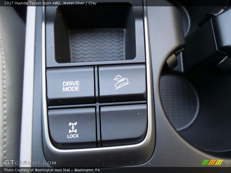 Molten Silver / Gray 2017 Hyundai Tucson Sport AWD