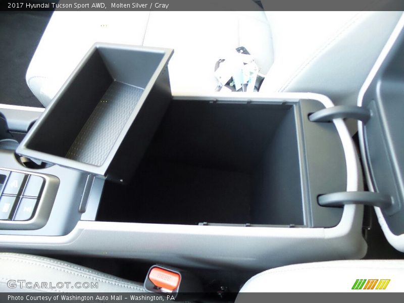 Molten Silver / Gray 2017 Hyundai Tucson Sport AWD