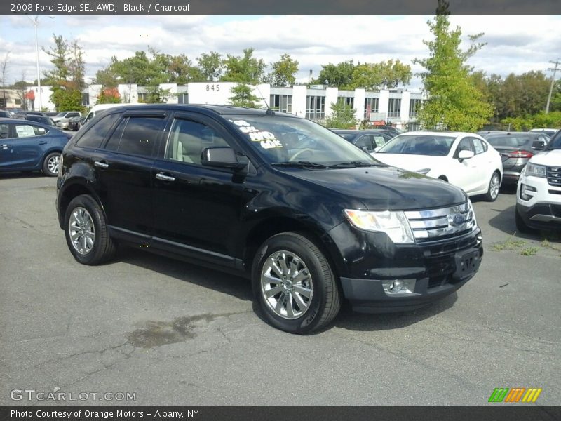 Black / Charcoal 2008 Ford Edge SEL AWD