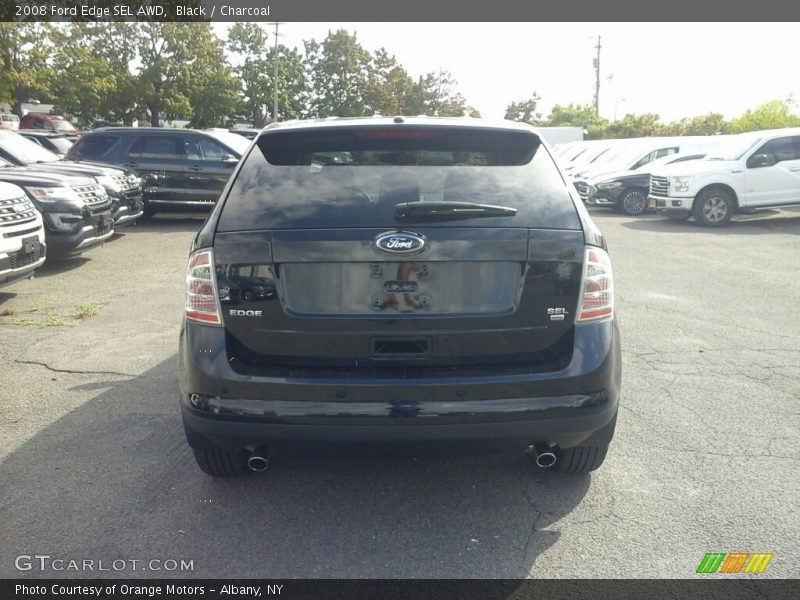 Black / Charcoal 2008 Ford Edge SEL AWD