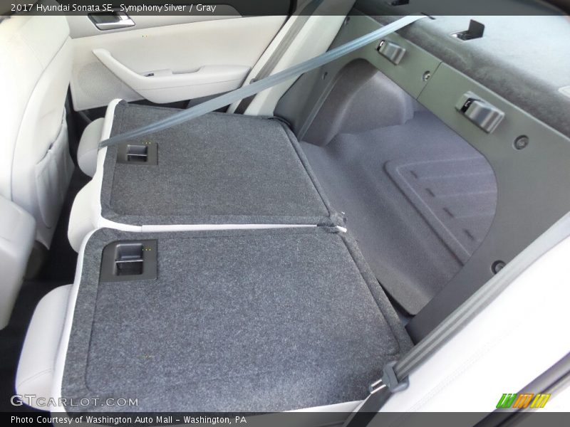 Rear Seat of 2017 Sonata SE