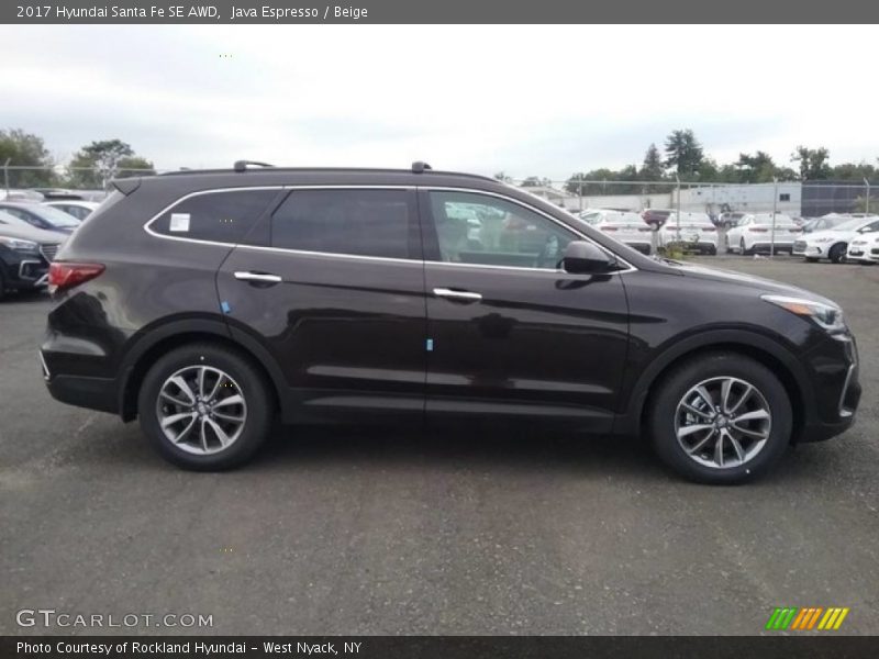  2017 Santa Fe SE AWD Java Espresso