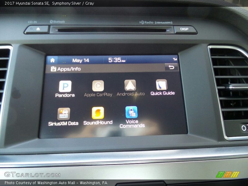 Controls of 2017 Sonata SE