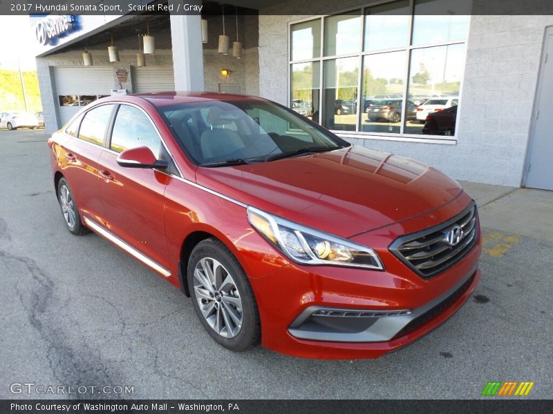 Front 3/4 View of 2017 Sonata Sport