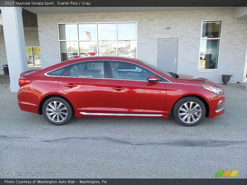  2017 Sonata Sport Scarlet Red