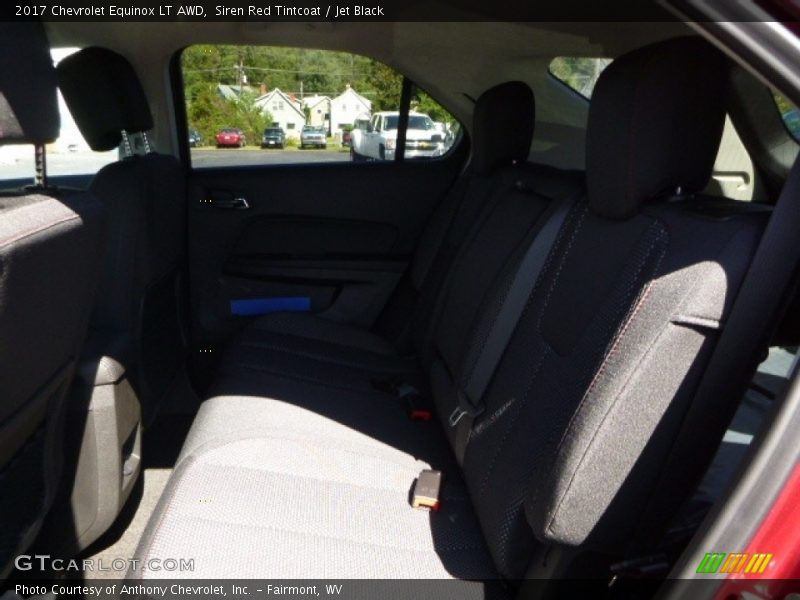 Siren Red Tintcoat / Jet Black 2017 Chevrolet Equinox LT AWD