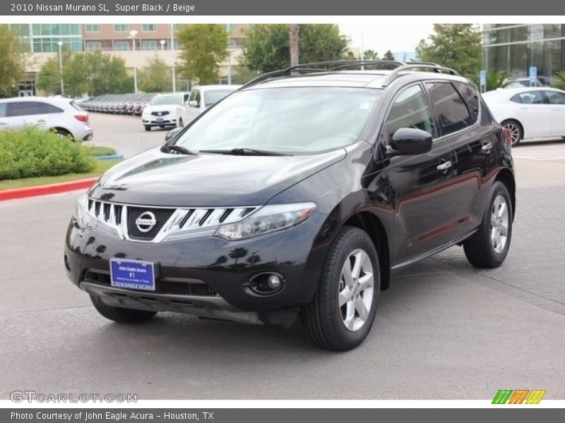 Super Black / Beige 2010 Nissan Murano SL